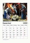 Monatskalender f�r 2009