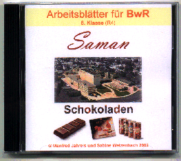 CD-ROM mit Arbeitsbl�ttern zu BwR 8