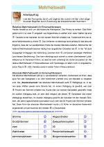 Mehrheitswahl