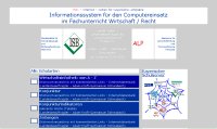 Informationssystem fr den Computereinsatz im Fachunterricht Wirtschaft / Recht 